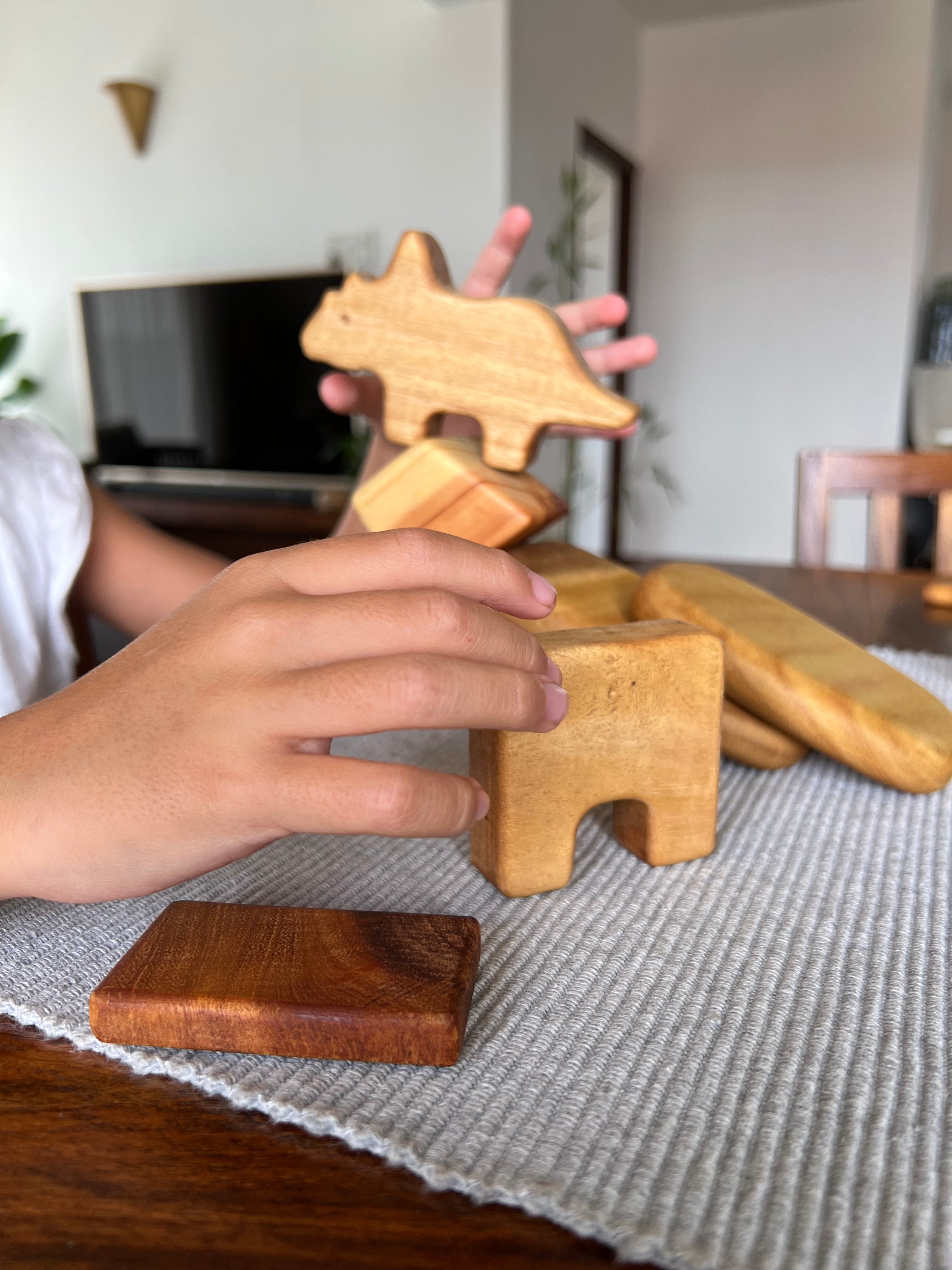 How Wooden Animal Toys Help with Child Development smolblock