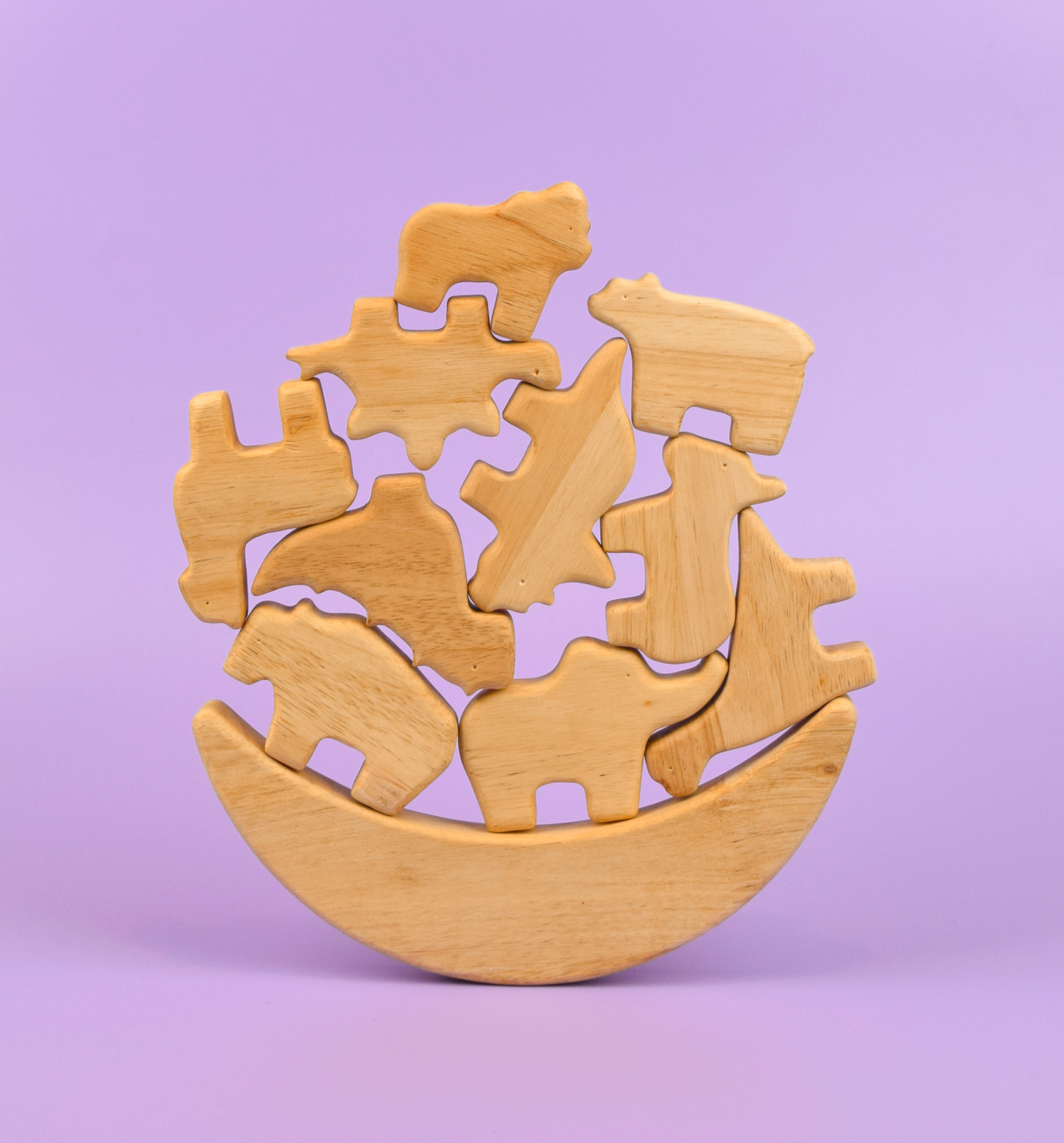 Animal + Dino Stacker Balance Set (19 pcs)