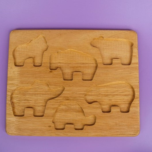Wild Animals Mini - Puzzle Board (Add-On)