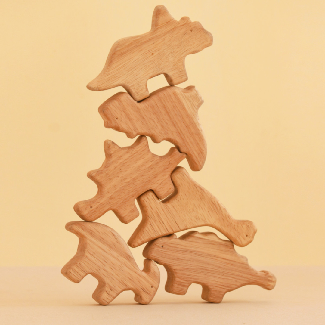 Dino Stack Mini (Set of 6 Stackers)