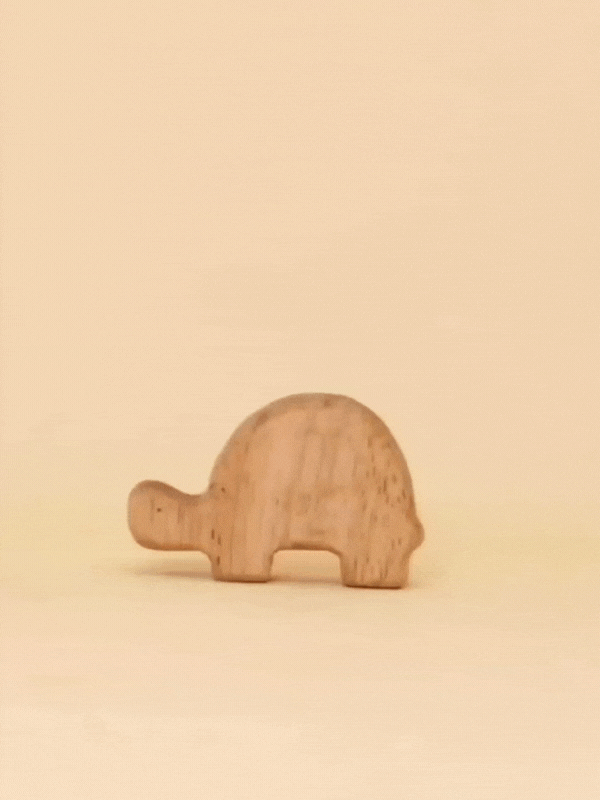 Animal Stack Mini+ - Wooden Animals Stacking Toys + Puzzle (Set of 8+1)