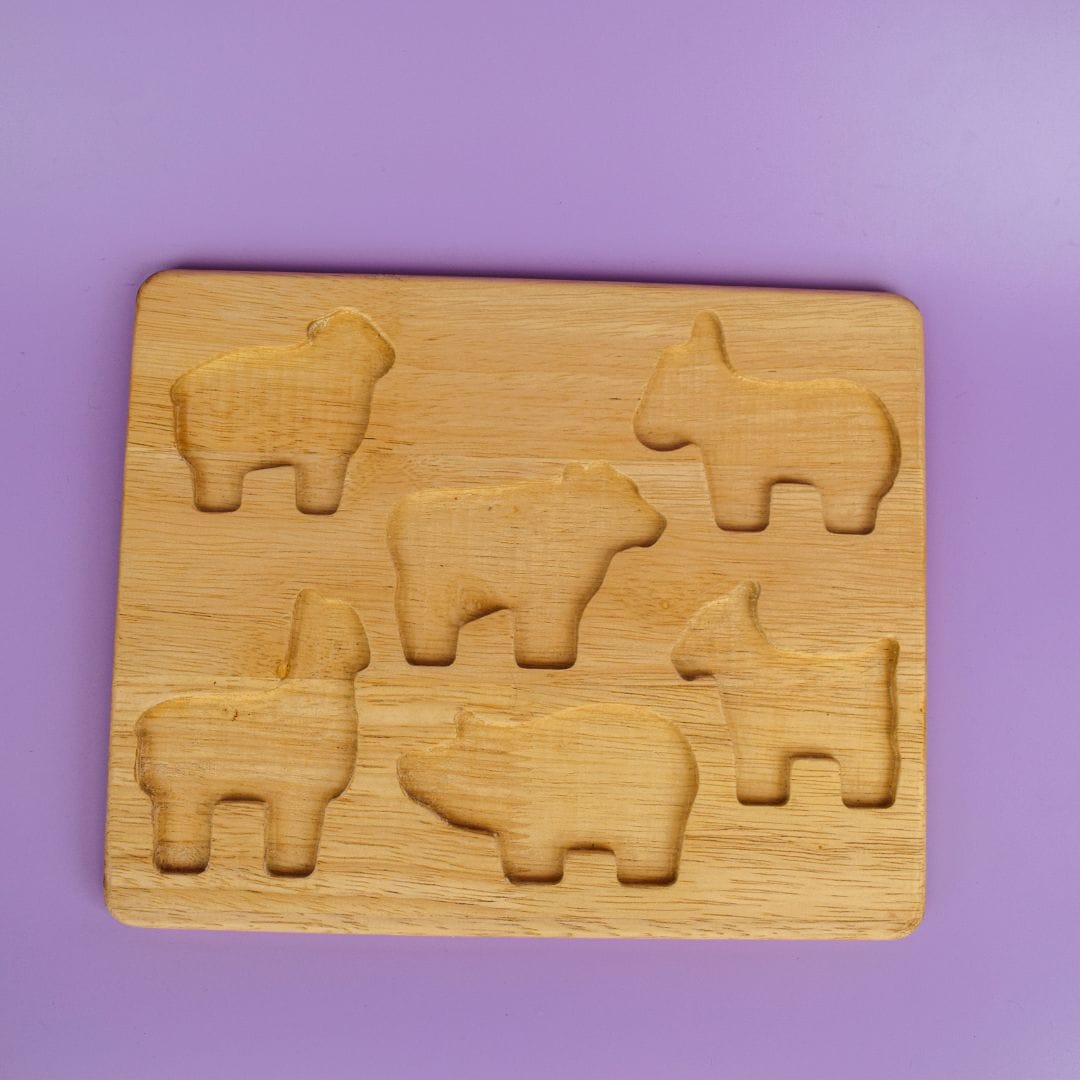 Farm Animal Stack Mini Plus in eco-friendly cardboard packaging