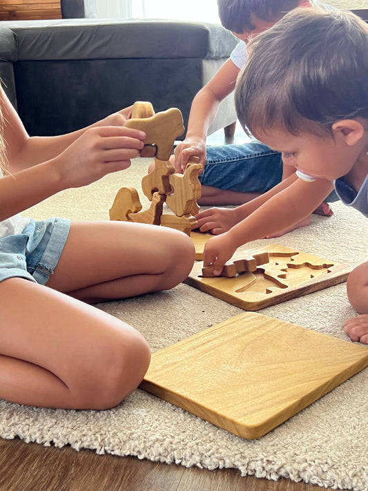 Wild Play: Exploring the World of Wooden Animal Toys