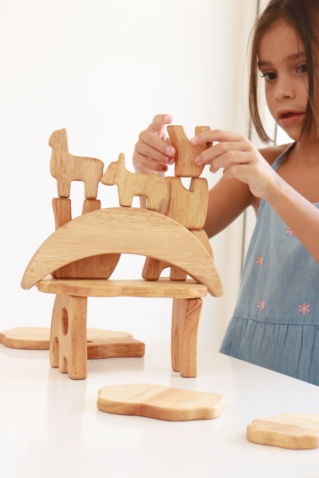 Interactive Learning: Combining Wooden Toys with Modern Technology