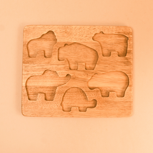 Wild Animals Mini - Puzzle Board (Add-On)